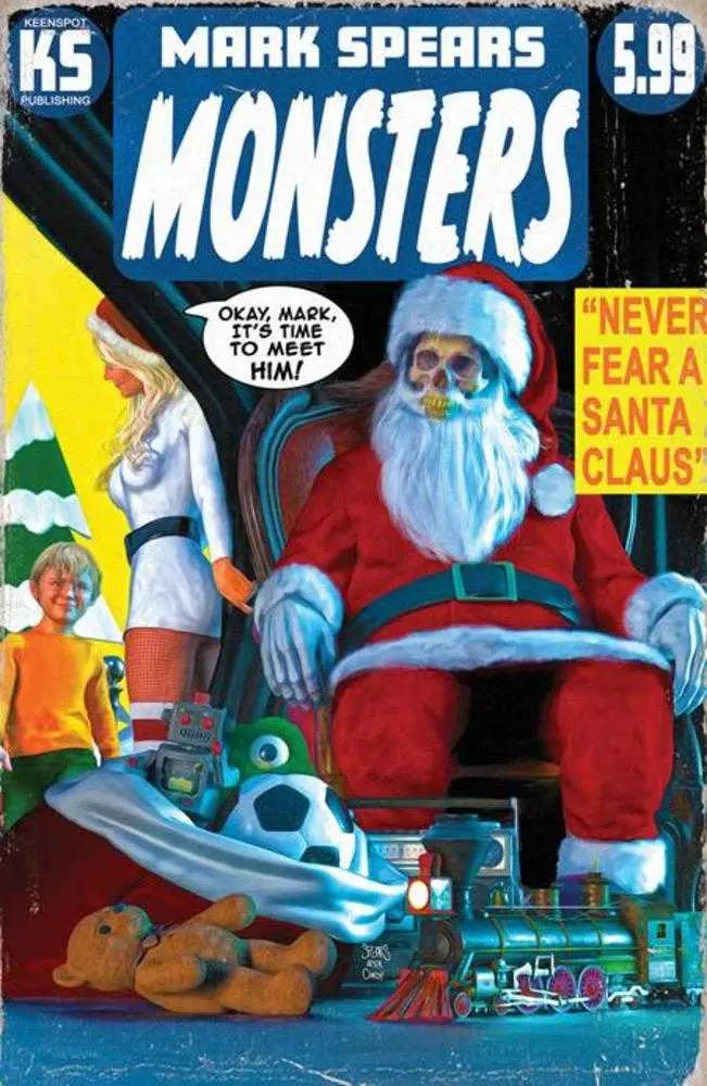 Mark Spears Monsters #4 2nd Print Cover A Mark Spears Witching Hour Homage Ex Posse Holdings (Keenspot)