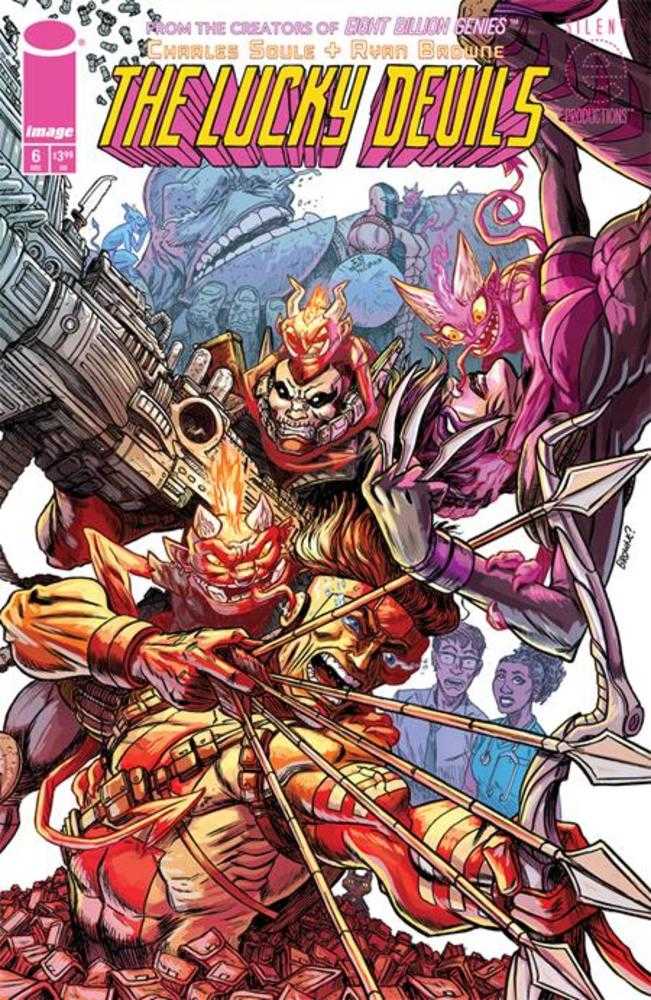 Lucky Devils #6 (Of 9) Cover C Ryan Browne Youngblood Team Up Variant (Mature) Image Comics