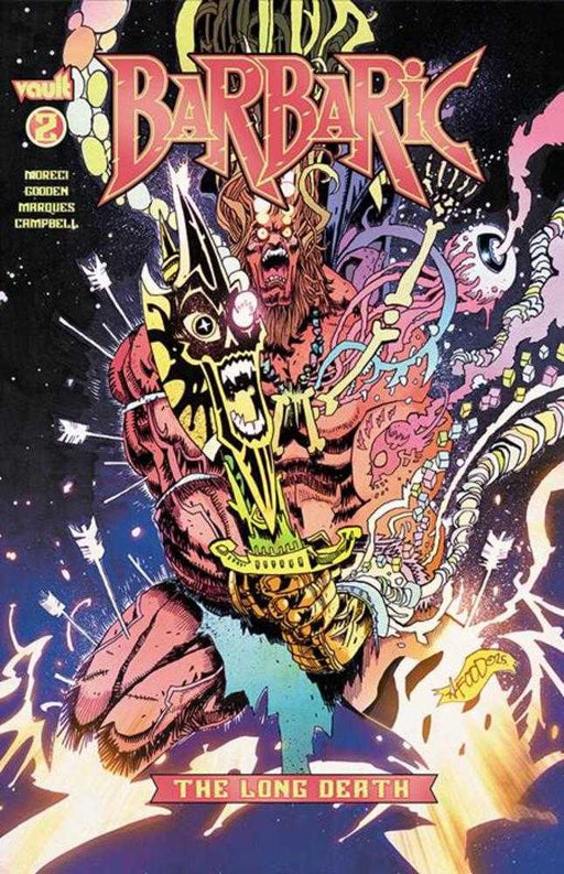 Barbaric The Long Death #2 (Of 3) Cover B Jim Mahfood Variant Vault Comics