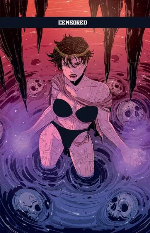Barbaric The Long Death #2 (Of 3) Cover F Luana Vecchio Black Bag Variant Vault Comics