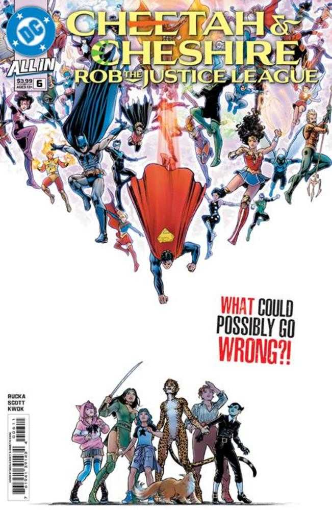 Cheetah And Cheshire Rob The Justice League #6 (Of 6) DC Comics