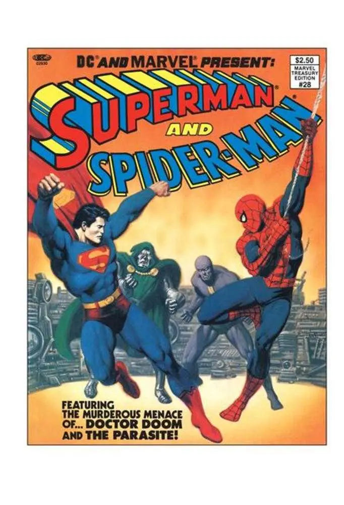 DC And Marvel Present: Superman And Spider-Man (Marvel Treasury Edition #28) #1 Facsimile Edition DC Comics