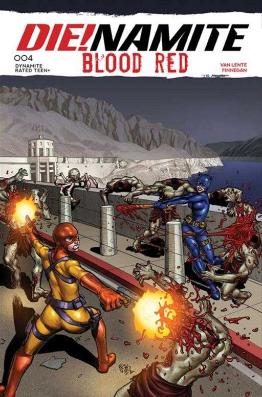 Die!Namite: Blood Red #4 Cover A Ej Su Dynamite Entertainment