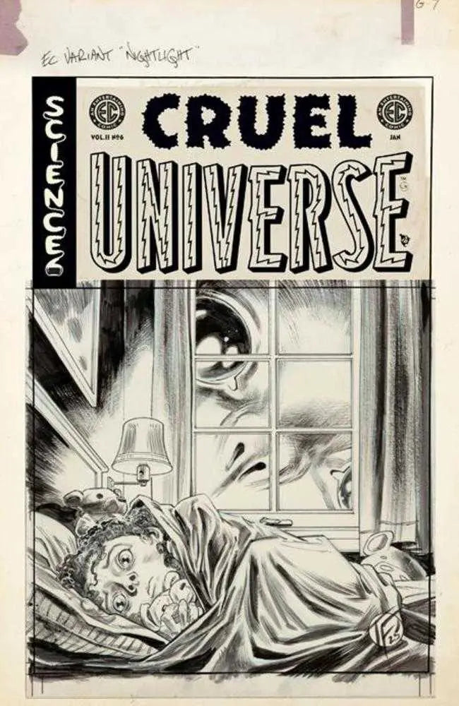 EC Cruel Universe 2 #6 (Of 12) Cover D Inc 1:20 Tom Fowler Black & White Artist Edition Variant Oni Press