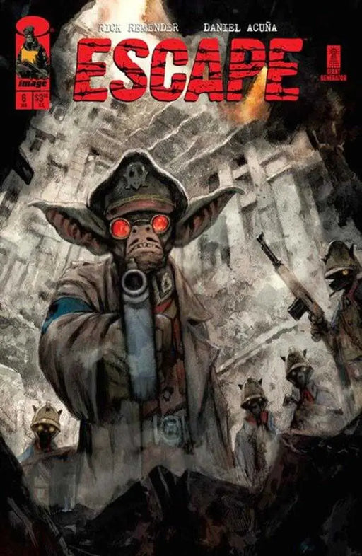 Escape #6 Cover B Inc 1:15 Niko Henrichon Variant Image Comics