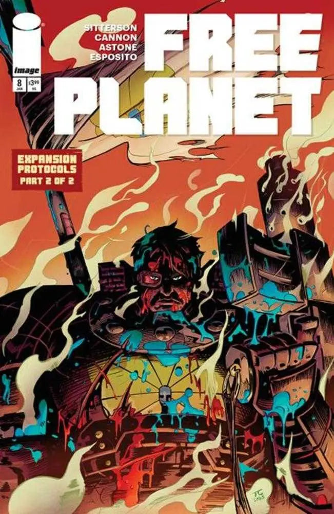 Free Planet #8 Cover B Tyrell Cannon Variant Image Comics