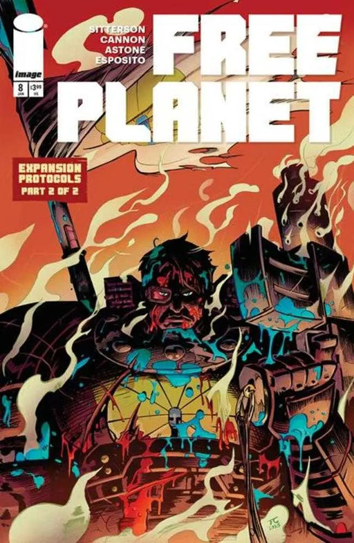 Free Planet #8 Cover B Tyrell Cannon Variant Image Comics