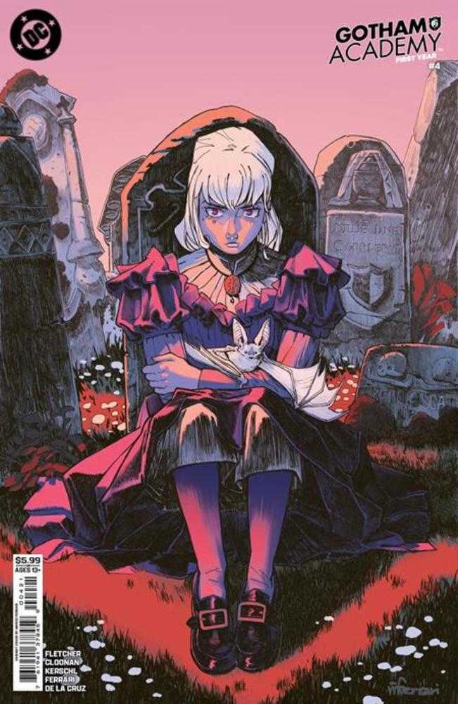 Gotham Academy First Year #4 (Of 6) Cover B Marco Ferrari Card Stock Variant DC Comics