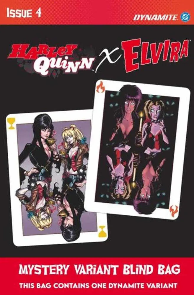 Harley Quinn X Elvira #4 Cover E Blind Bag Variant Dynamite Entertainment