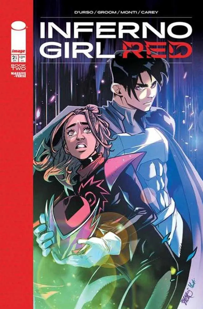 Inferno Girl Red Book Two #2 (Of 3) Cover A Erica D Urso Image Comics