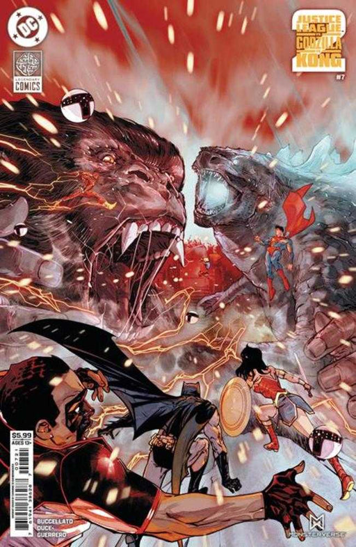 Justice League vs Godzilla vs Kong 2 #7 (Of 7) Cover D Carmine Di Giandomenico Card Stock Variant DC Comics