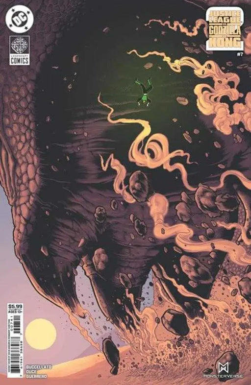Justice League vs Godzilla vs Kong 2 #7 (Of 7) Cover B Kevin Maguire Card Stock Variant DC Comics