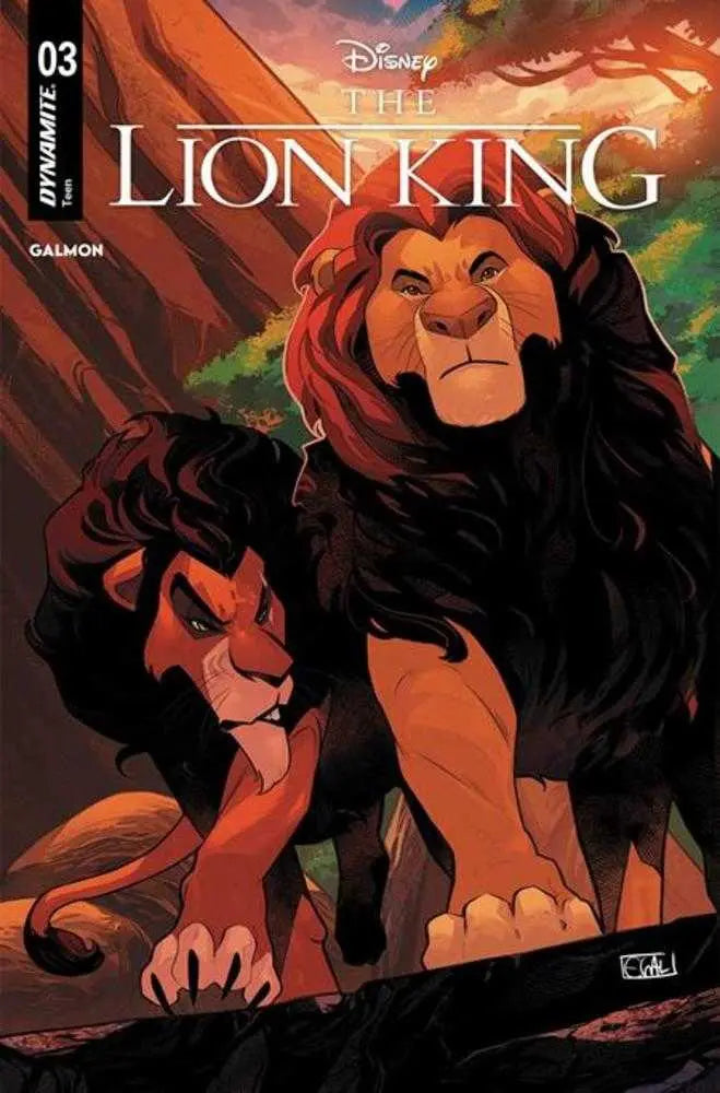 Lion King #3 Cover A Edwin Galmon Dynamite Entertainment