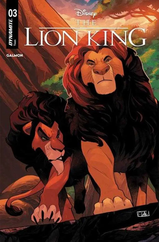 Lion King #3 Cover A Edwin Galmon Dynamite Entertainment