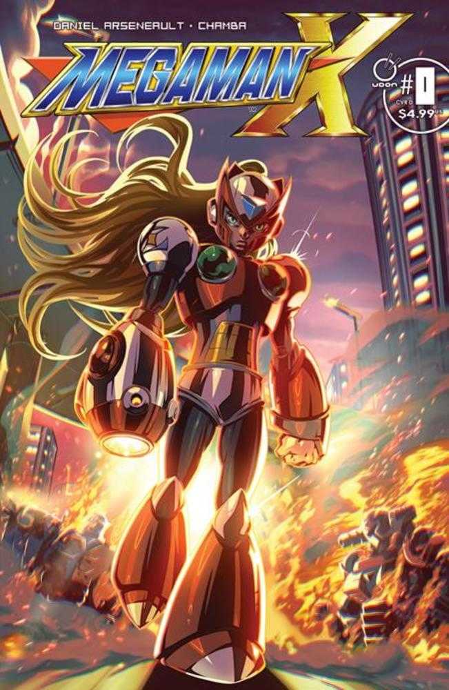 Mega Man X #0 (Of 5) Cover D Inc 1:5 Royce Southerland Variant Udon Entertainment