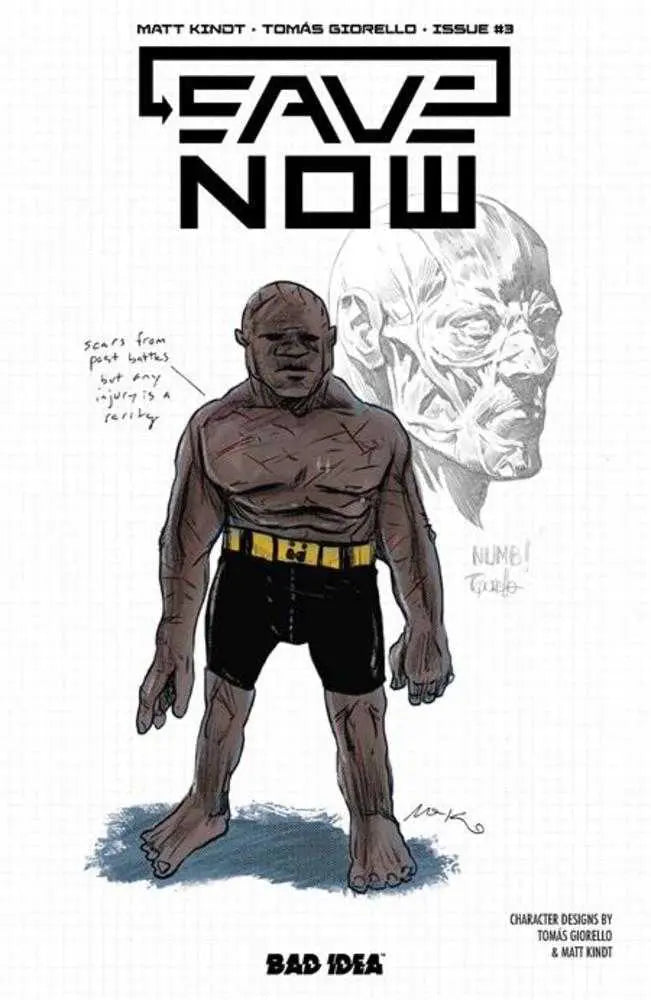 Save Now #3 (Of 4) Cover B Matt Kindt Tomas Giorello Variant Bad Idea