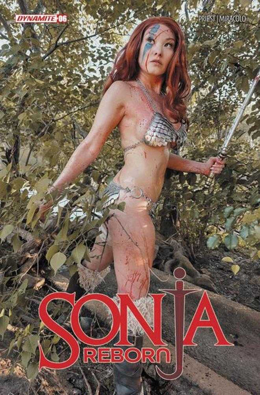 Sonja Reborn #6 Cover E Cosplay Variant Dynamite Entertainment