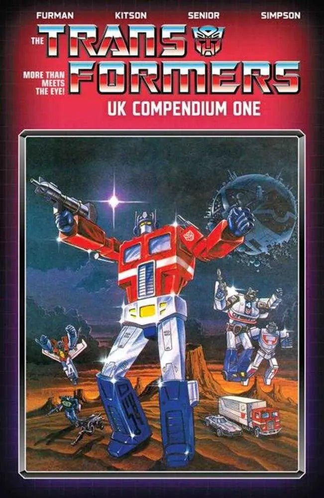 Transformers Uk Compendium TPB Direct Market Exclusive Book 01 John Higgins Cover Image Comics