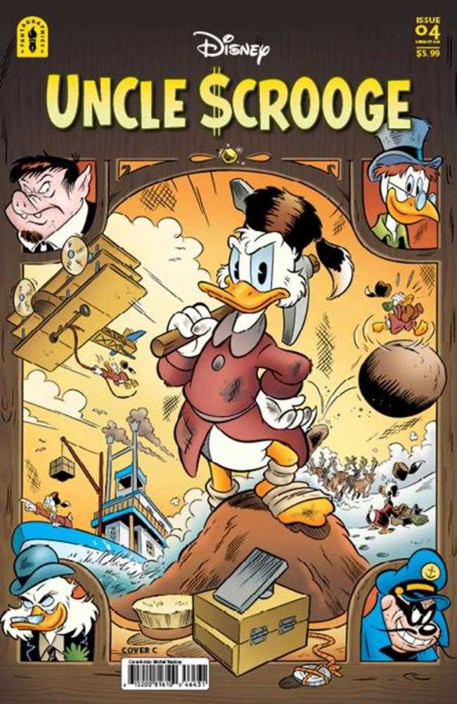 Uncle Scrooge Legacy #464 The Mcduck Journals The Klondike Years Cover C 1 in 10 Jan Roman Pikula Variant Fantagraphics Books
