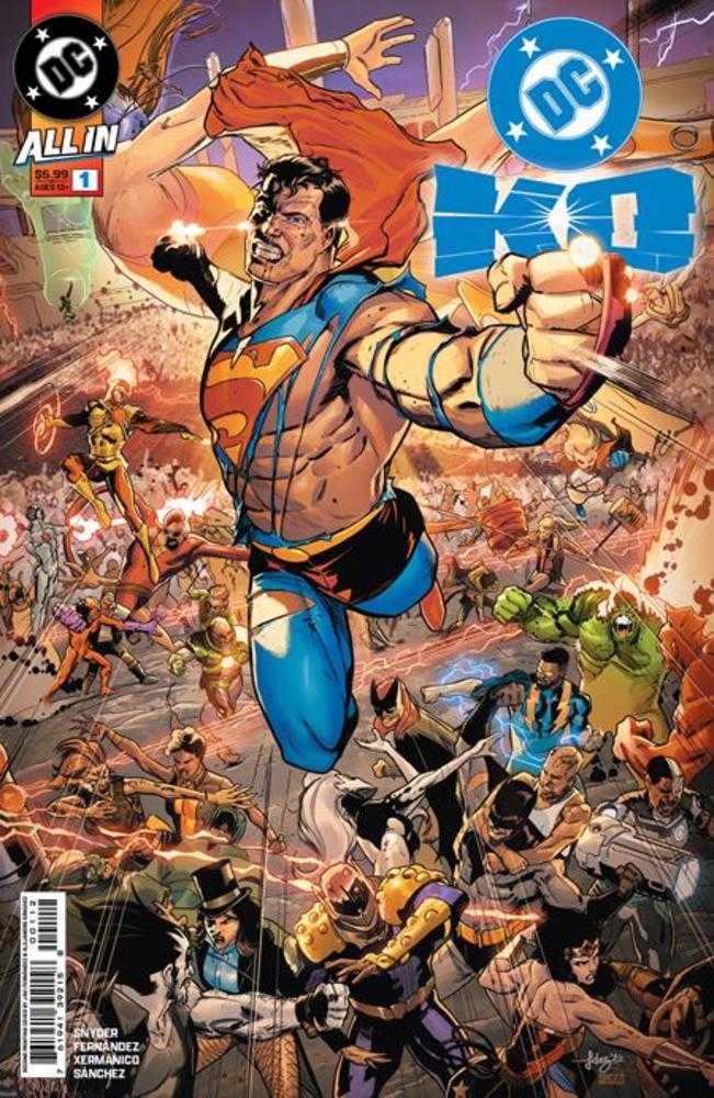 DC K.O. #1 (Of 5) 2nd Print Cover A Javi Fernandez DC Comics