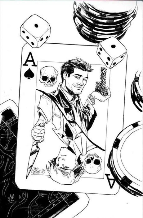 Supernatural #2 Cover L Inc 1:11 David Cousens Line Art Virgin Foc Bonus Variant