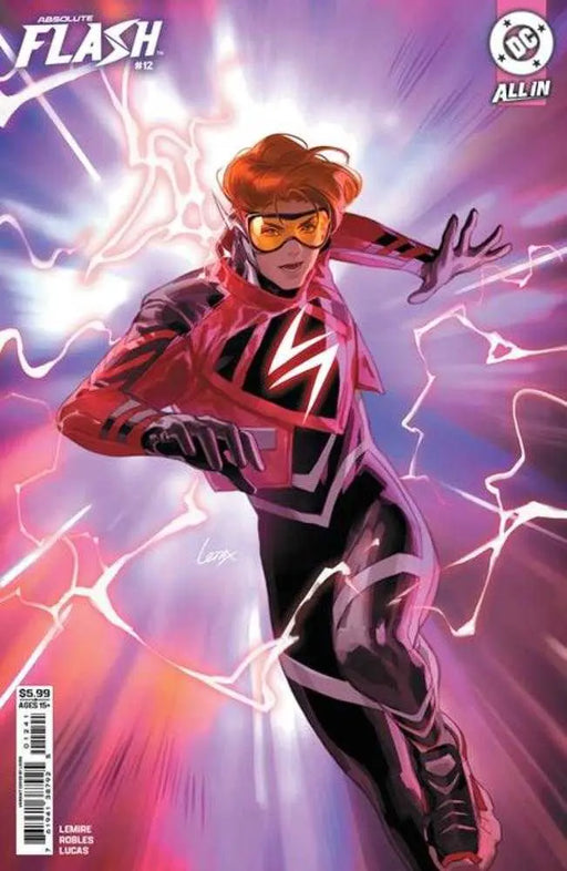 Absolute Flash #12 Cover D Lesley Leirix Li Card Stock Variant DC Comics