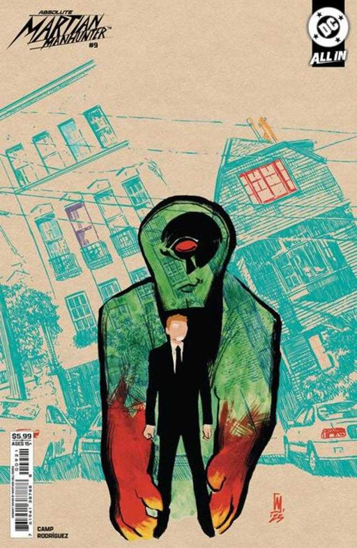 Absolute Martian Manhunter #9 Cover B Werther Dell Edera Card Stock Variant DC Comics