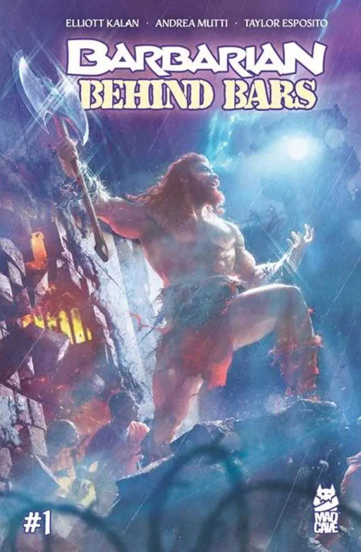 Barbarian Behind Bars #1 (Of 5) Cover B Rahzzah Variant Mad Cave Studios