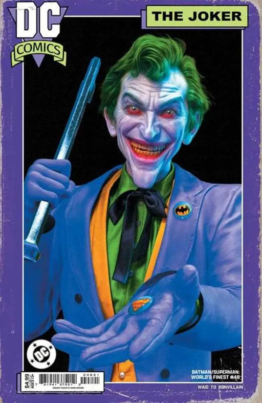 Batman Superman Worlds Finest #48 Cover B Mark Spears Card Stock Variant DC Comics