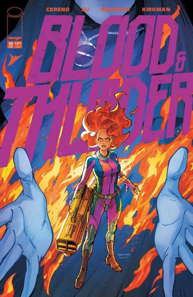 Blood & Thunder #10 Cover C 1 in 10 Haining Variant (Mature) Image Comics