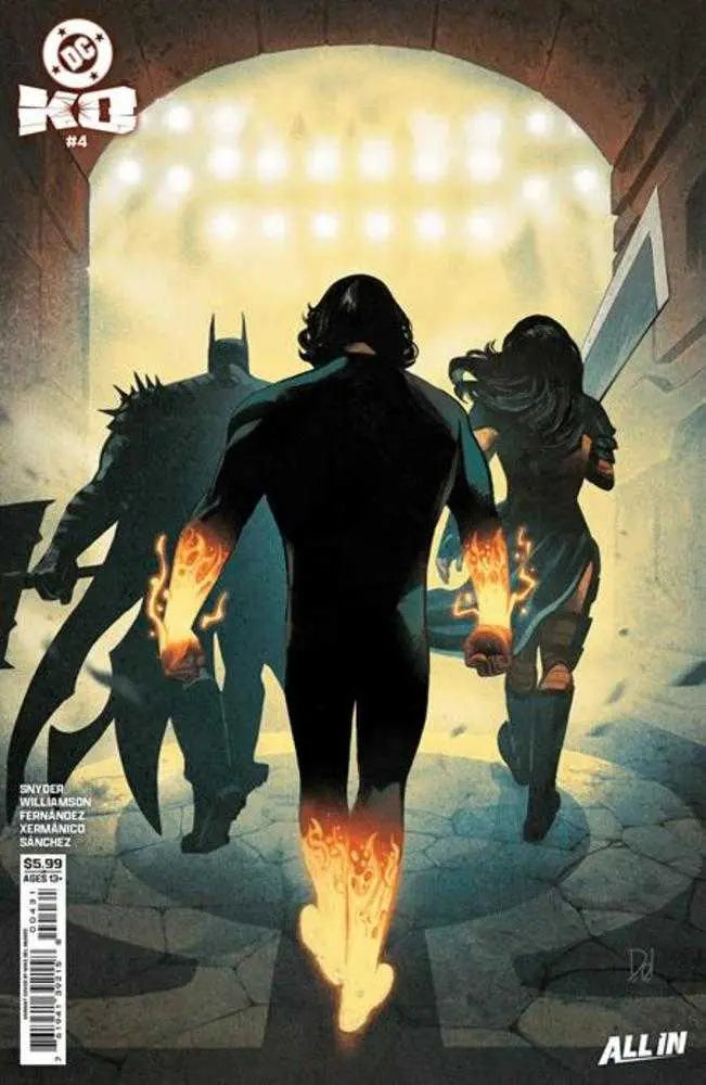 DC K.O. #4 (Of 5) Cover C Mike Del Mundo Card Stock Variant DC Comics