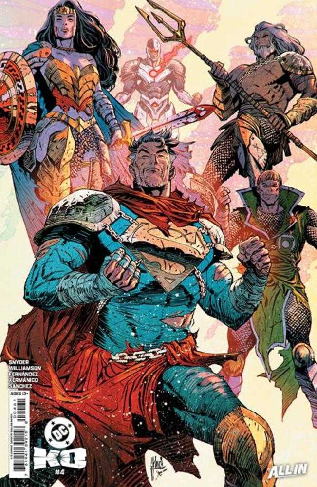 DC K.O. #4 (Of 5) Cover K 1 in 25 Guillem March Card Stock Variant DC Comics