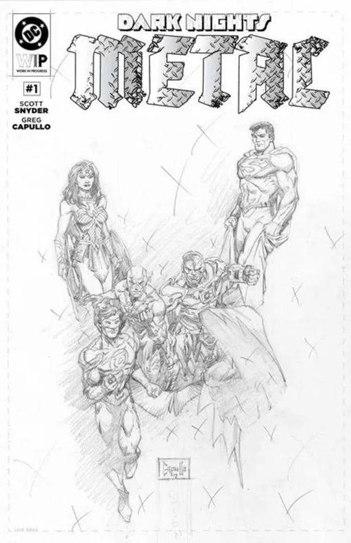 DC W.I.P.  Dark Nights Metal #1 DC Comics