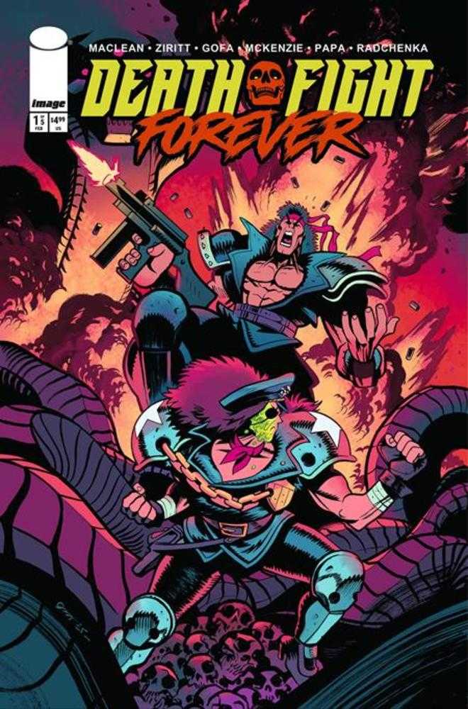 Death Fight Forever #1 (Of 5) Cover C 1 in 25 Dylan Burnett Variant (Mature) Image Comics