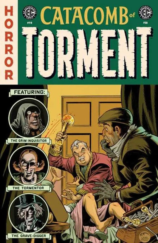 EC Catacomb Of Torment #8 Cover C 1 in 10 Shawn Mcmanus EC Homage Variant Oni Press