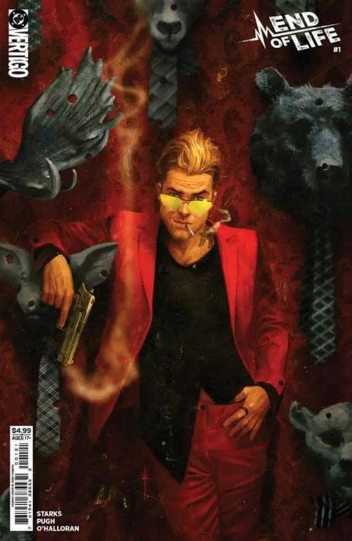 End Of Life #1 Cover B Sebastian Fiumara Card Stock Variant (Mature) DC Comics