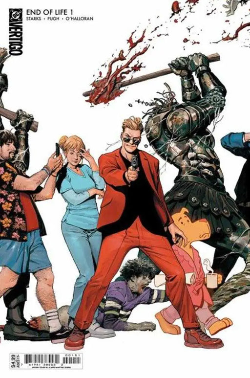 End Of Life #1 Cover E Alvaro Martinez Bueno Connecting Card Stock Variant (Mature) DC Comics