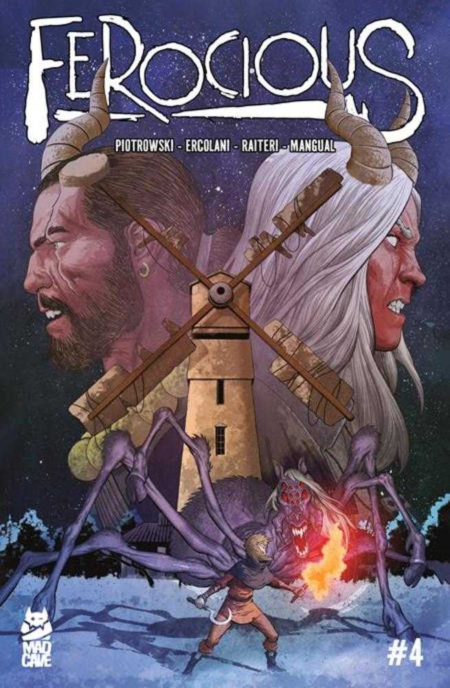 Ferocious #4 (Of 5) Mad Cave Studios