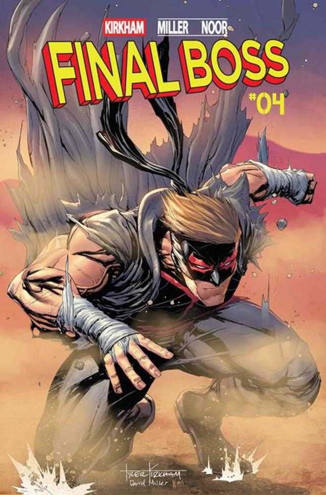 Final Boss #4 Cover D 1 in 25 Tyler Kirkham Variant (Mature) Image Comics
