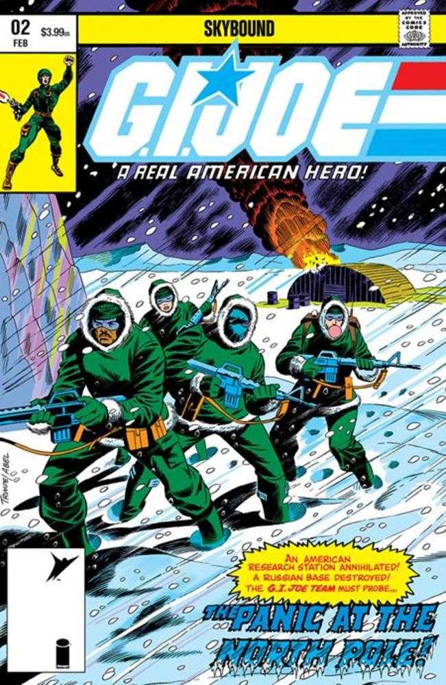 G.I. Joe A Real American Hero #2 Hama Files Edition #2 Cover A Herb Trimpe & Jack Abel Image Comics