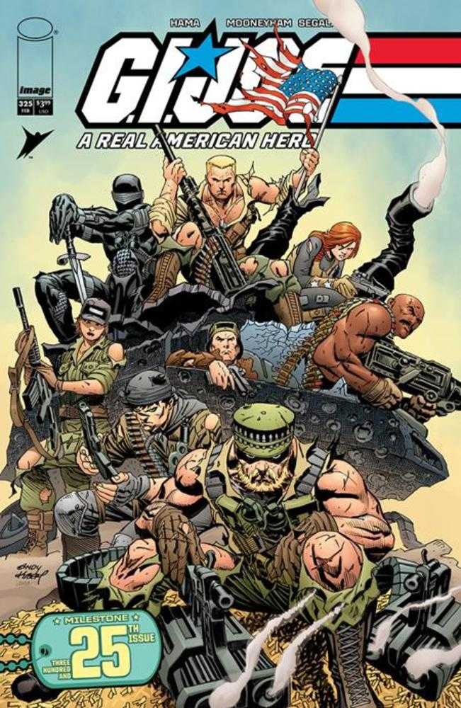 G.I. Joe A Real American Hero #325 Cover A Andy Kubert & Laura Martin Image Comics
