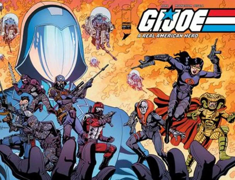 G.I. Joe A Real American Hero #325 Cover D Rod Whigham & Mike Spicer Anniversary Wraparound Variant Image Comics
