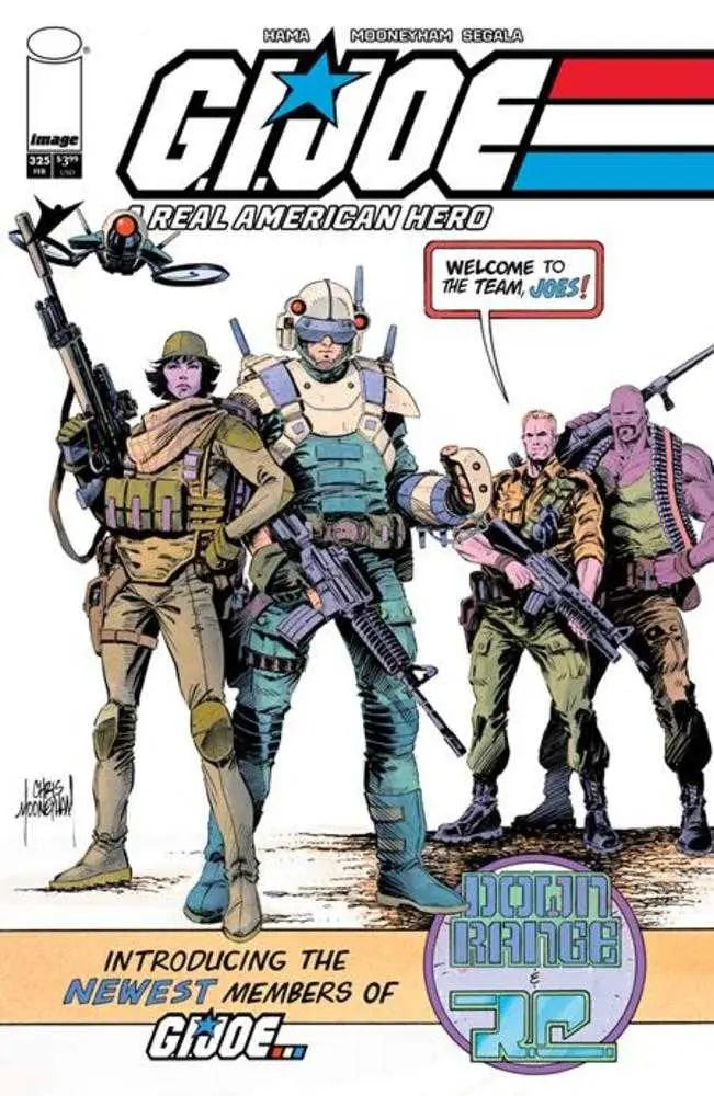 G.I. Joe A Real American Hero #325 Cover E Chris Mooneyham New Joe Variant Image Comics