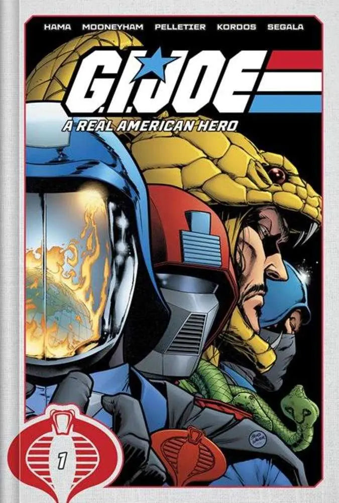 G.I. Joe A Real American Hero Deluxe Hardcover Book 01 Direct Market Exclusive Brad Walker & Laura Martin Variant Image Comics