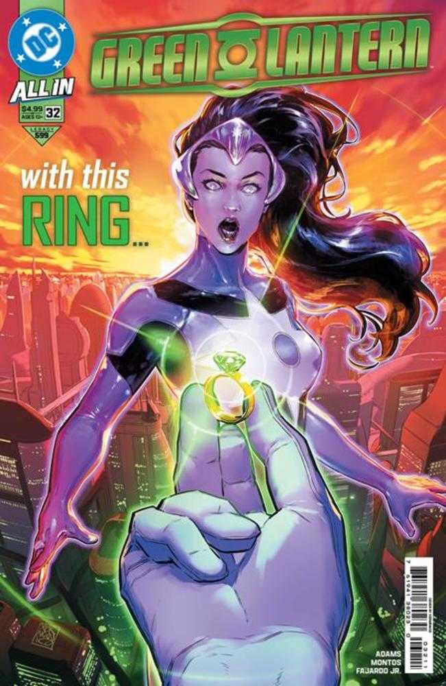Green Lantern #32 Cover A Xermanico DC Comics