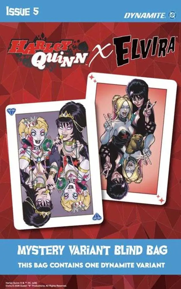 Harley Quinn X Elvira #5 Cover E Blind Bag Variant Dynamite Entertainment