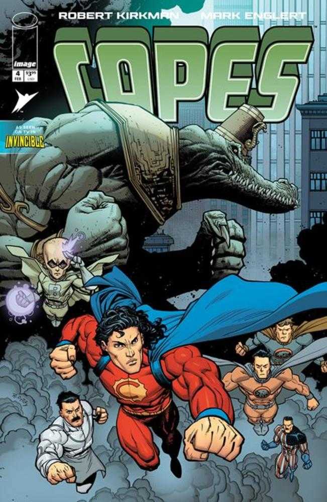 Invincible Universe Capes #4 Cover A Ryan Ottley & Dave Mccaig Image Comics