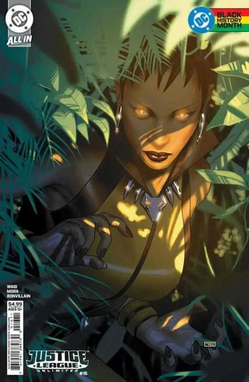 Justice League Unlimited #16 Cover G Taurin Clarke Black History Month Card Stock Variant (DC K.O.) DC Comics
