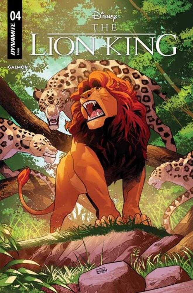 Lion King #4 Cover A Edwin Galmon Dynamite Entertainment