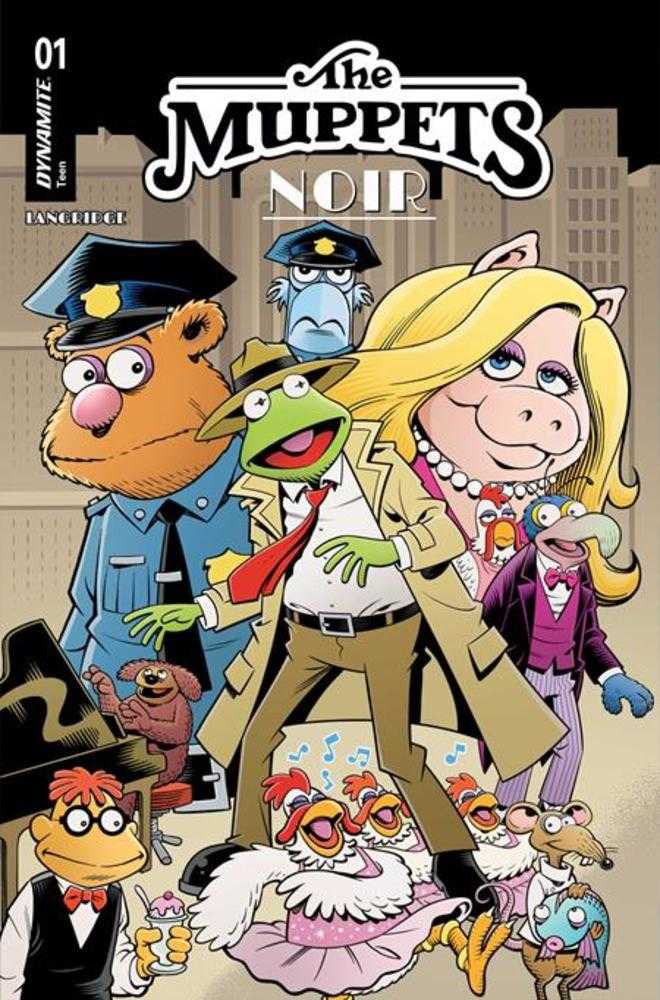 Muppets Noir #1 Cover A Roger Langridge Dynamite Entertainment